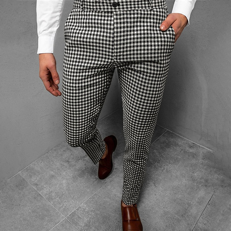 Gareth | Tailored Check Pants