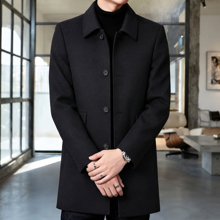 Gerard | Refined Single-Breasted Overcoat