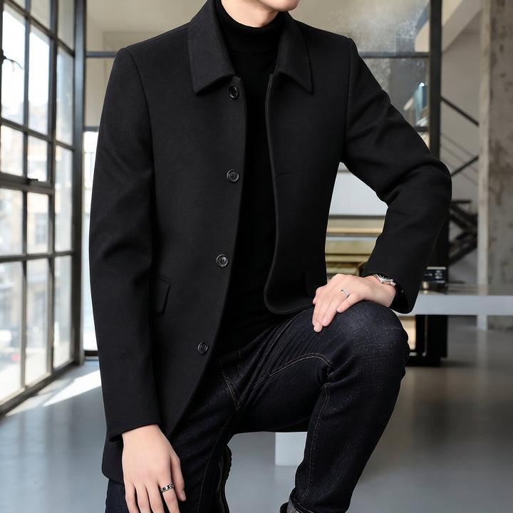 Gerard | Refined Single-Breasted Overcoat
