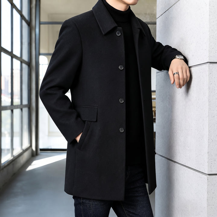 Gerard | Refined Single-Breasted Overcoat