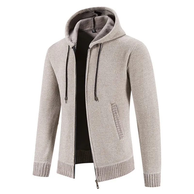 Gregory | Stand-Collar Zip Cardigan