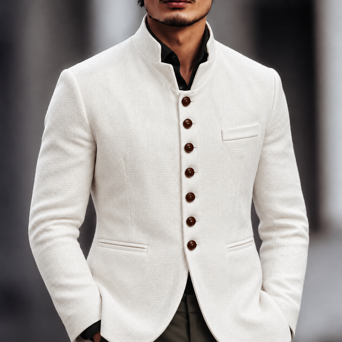 Harold | Refined Single Breasted Cardigan