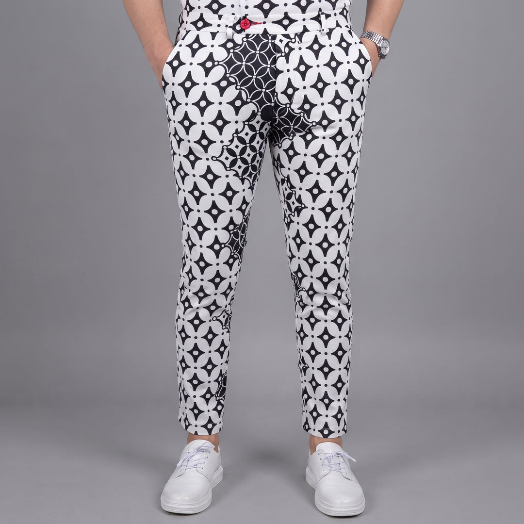 Nolan | Tailored Houndstooth Pants