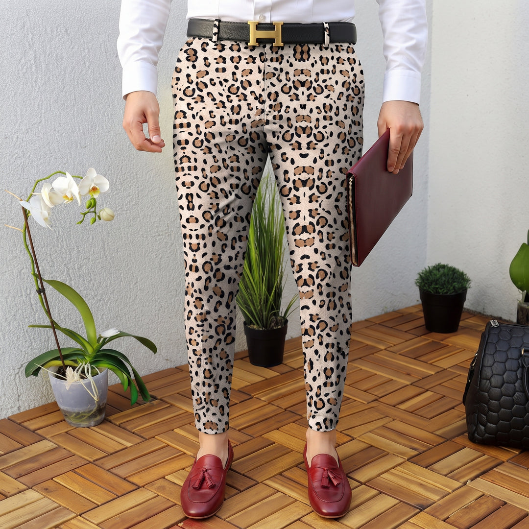 Nolan | Tailored Houndstooth Pants