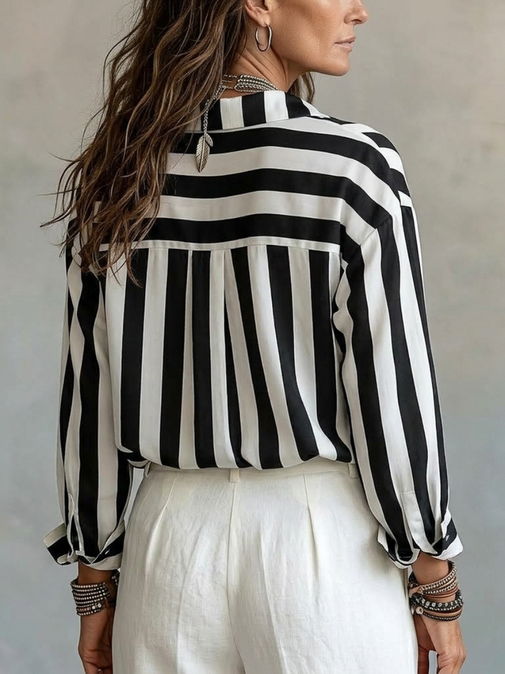 Noreen | Relaxed Striped Shirt