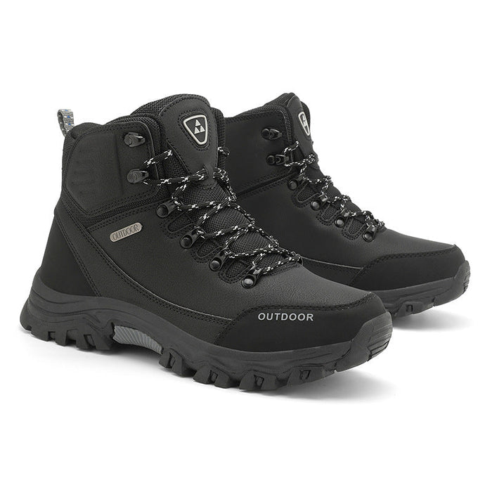 Men's Hiking Boots High-Ankle Grip Sole for All Terrain