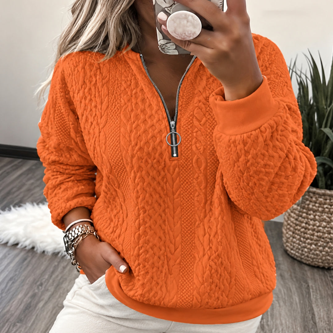 Renee | Cozy Half-Zip Pullover