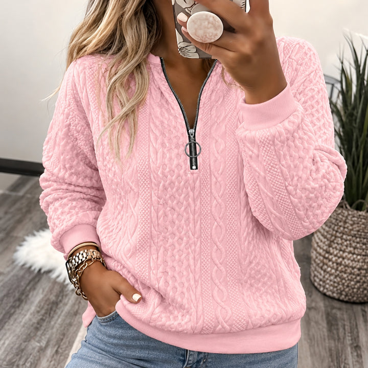 Renee | Cozy Half-Zip Pullover
