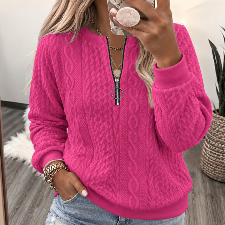 Renee | Cozy Half-Zip Pullover