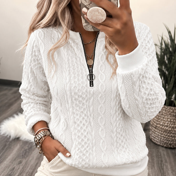Renee | Cozy Half-Zip Pullover