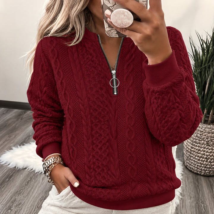 Renee | Cozy Half-Zip Pullover
