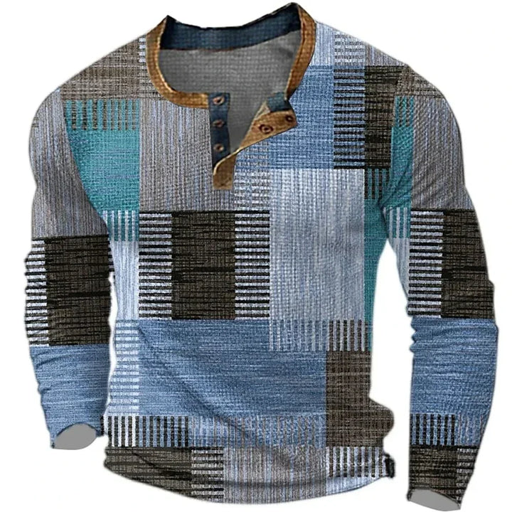 Andrew | Multicolor Long Sleeve Shirt