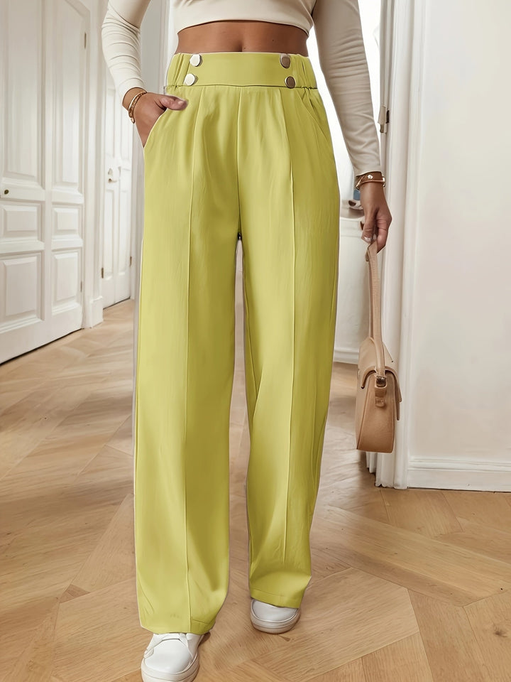 Renata | Tailored High-Waist Pants