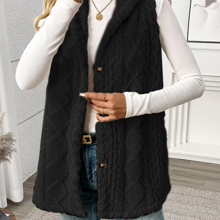 Lorna | Cozy Hooded Sleeveless Vest