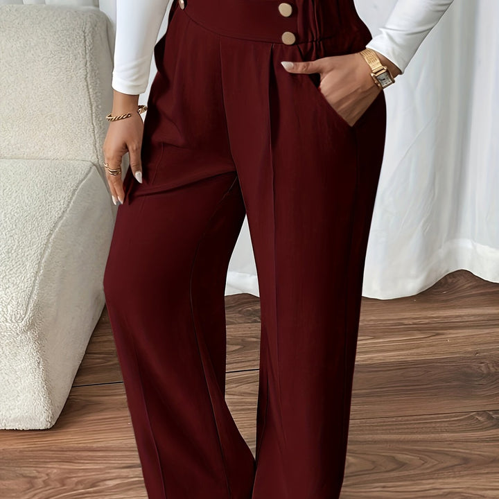 Renata | Tailored High-Waist Pants