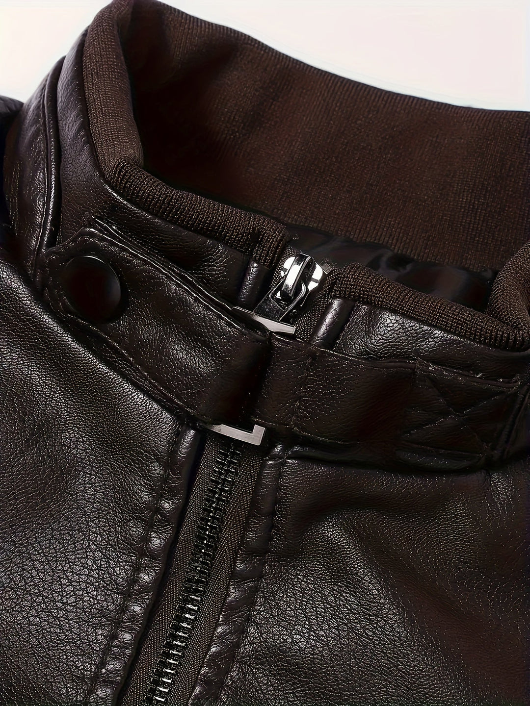 Tobias | Classic Stand-Collar Moto Jacket