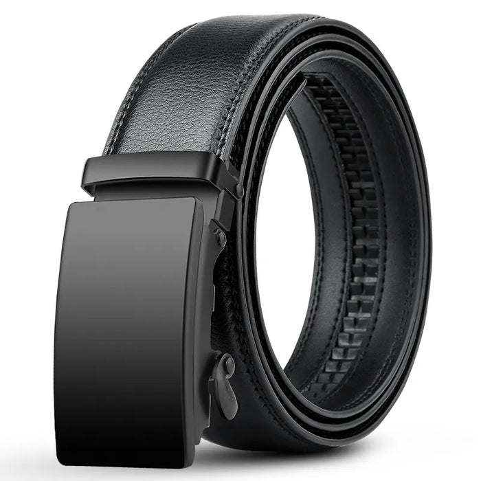 Men's Automatic Ratchet Belt with Adjustable Buckle