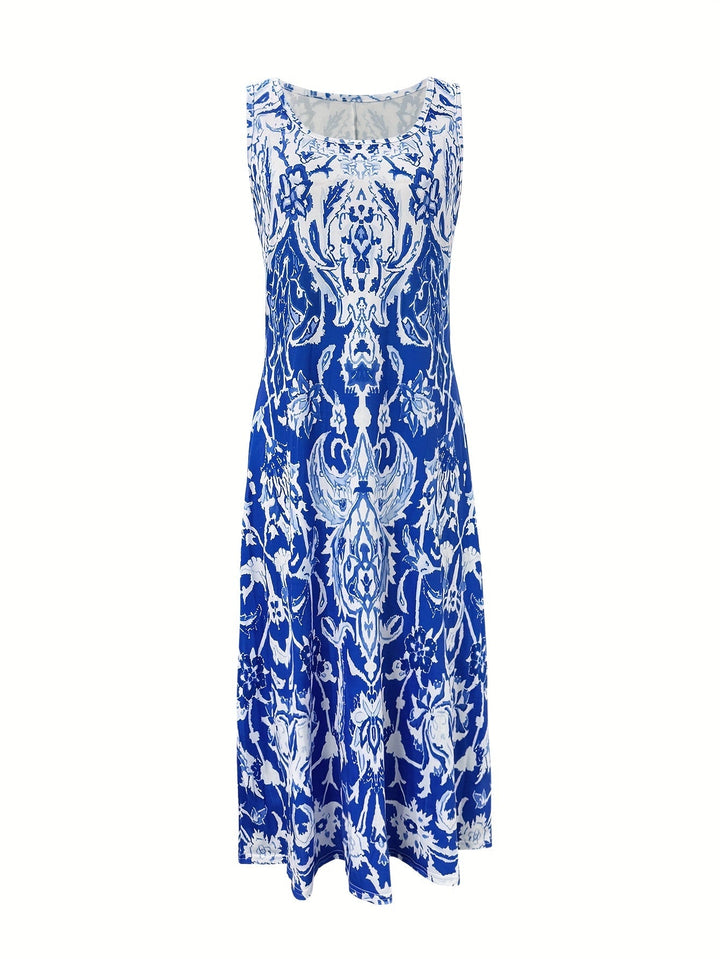 Odette | Flowing Floral Maxi Dress
