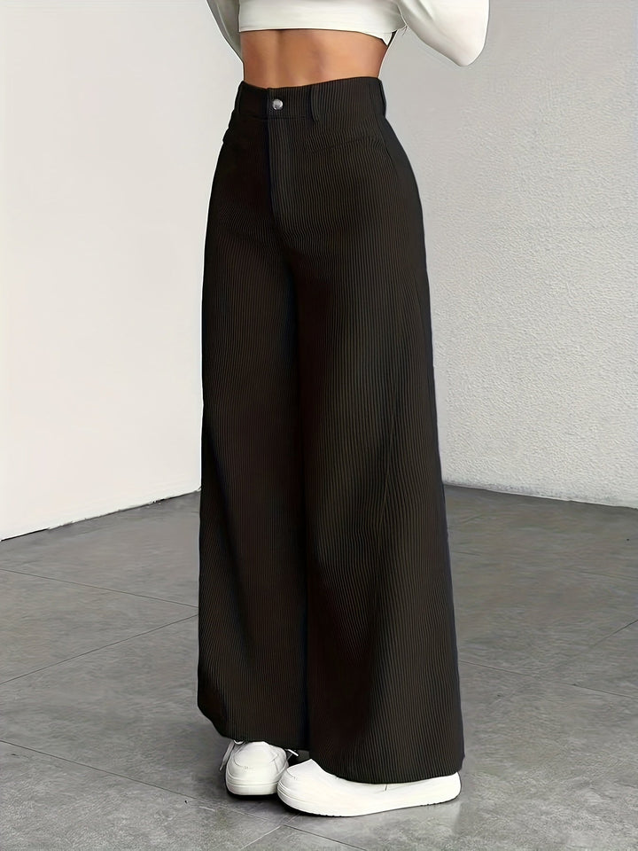 Kimberly | High-Waisted Wide-Leg Pants