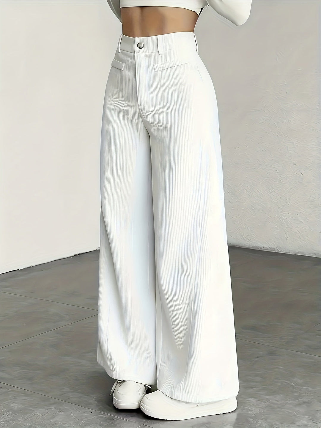 Kimberly | High-Waisted Wide-Leg Pants