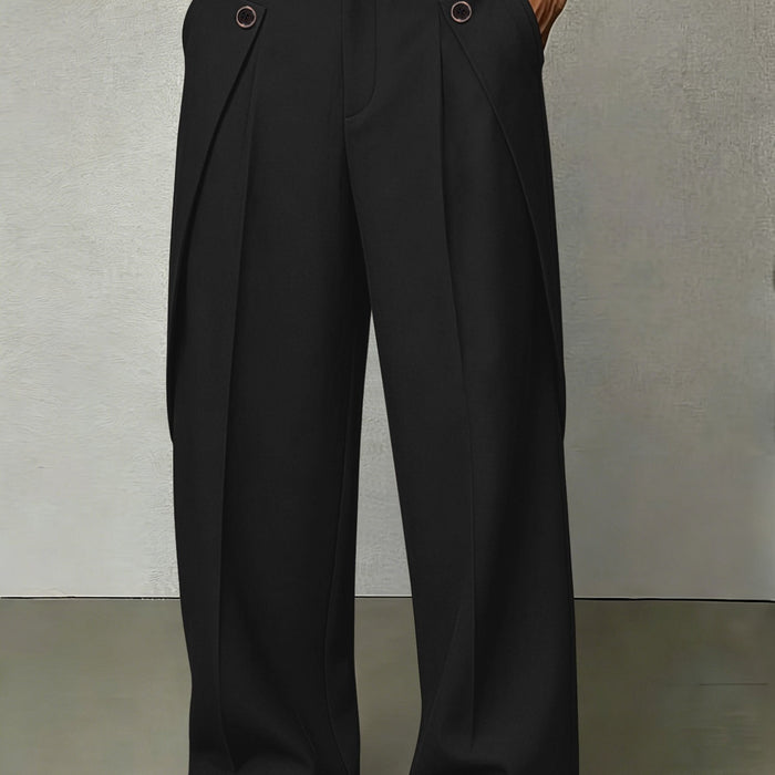 Hudson | Pleated Wide-Leg Pants