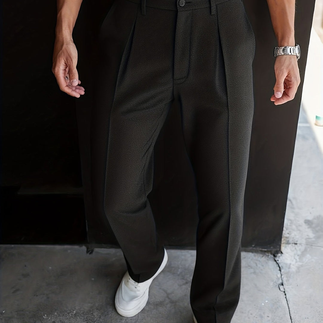Vaughn | Tailored Straight-Leg Pants
