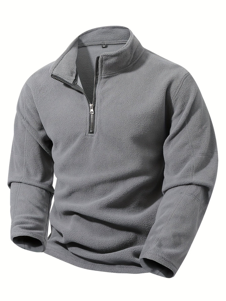 grayson | Half-Zip Stand-Collar Pullover