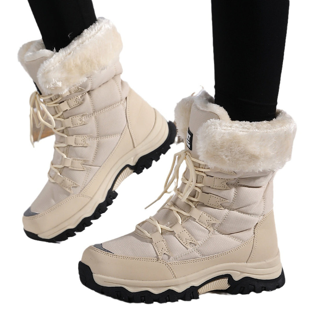 Greta | Cozy Lace-Up Winter Boots