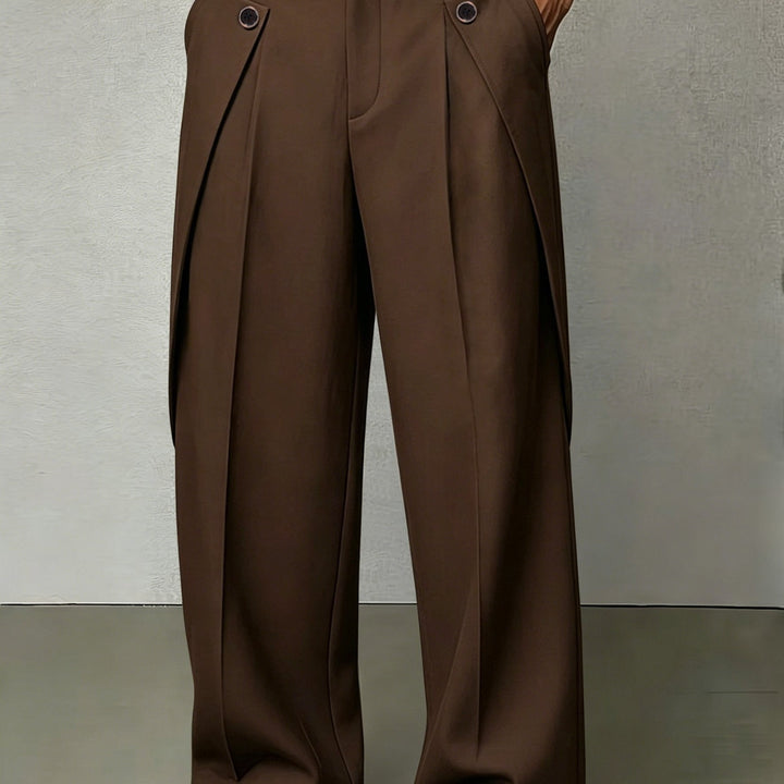 Hudson | Pleated Wide-Leg Pants