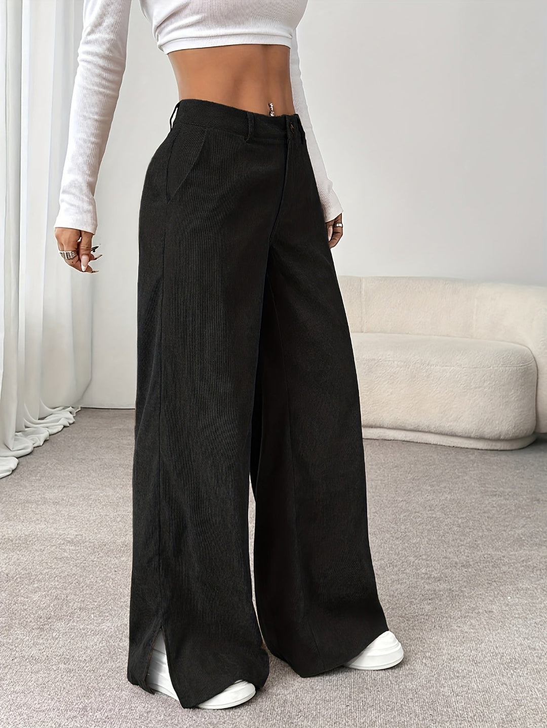 Margot | Straight-Leg Tailored Pants