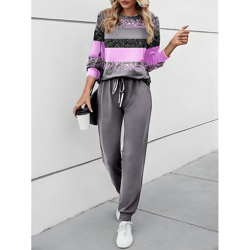 Sadie | color Block Two-Piece Set