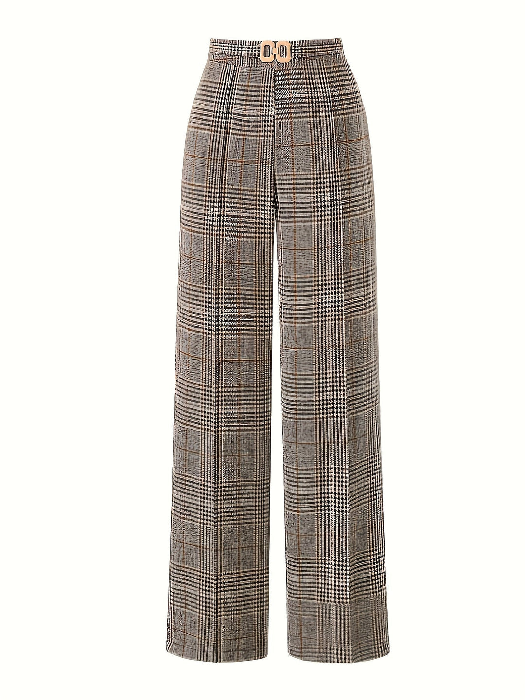 Matilda | Wide-Leg Plaid Pants