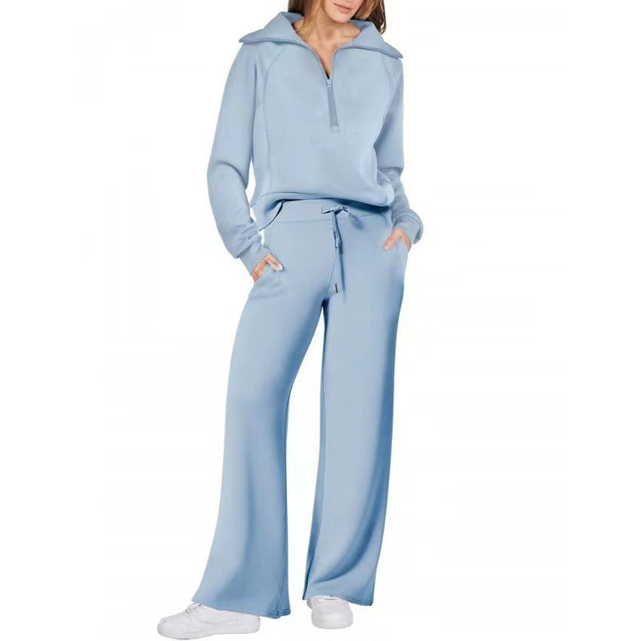 Casual Sports 2-Piece Set for Women, Autumn Winter Outfit