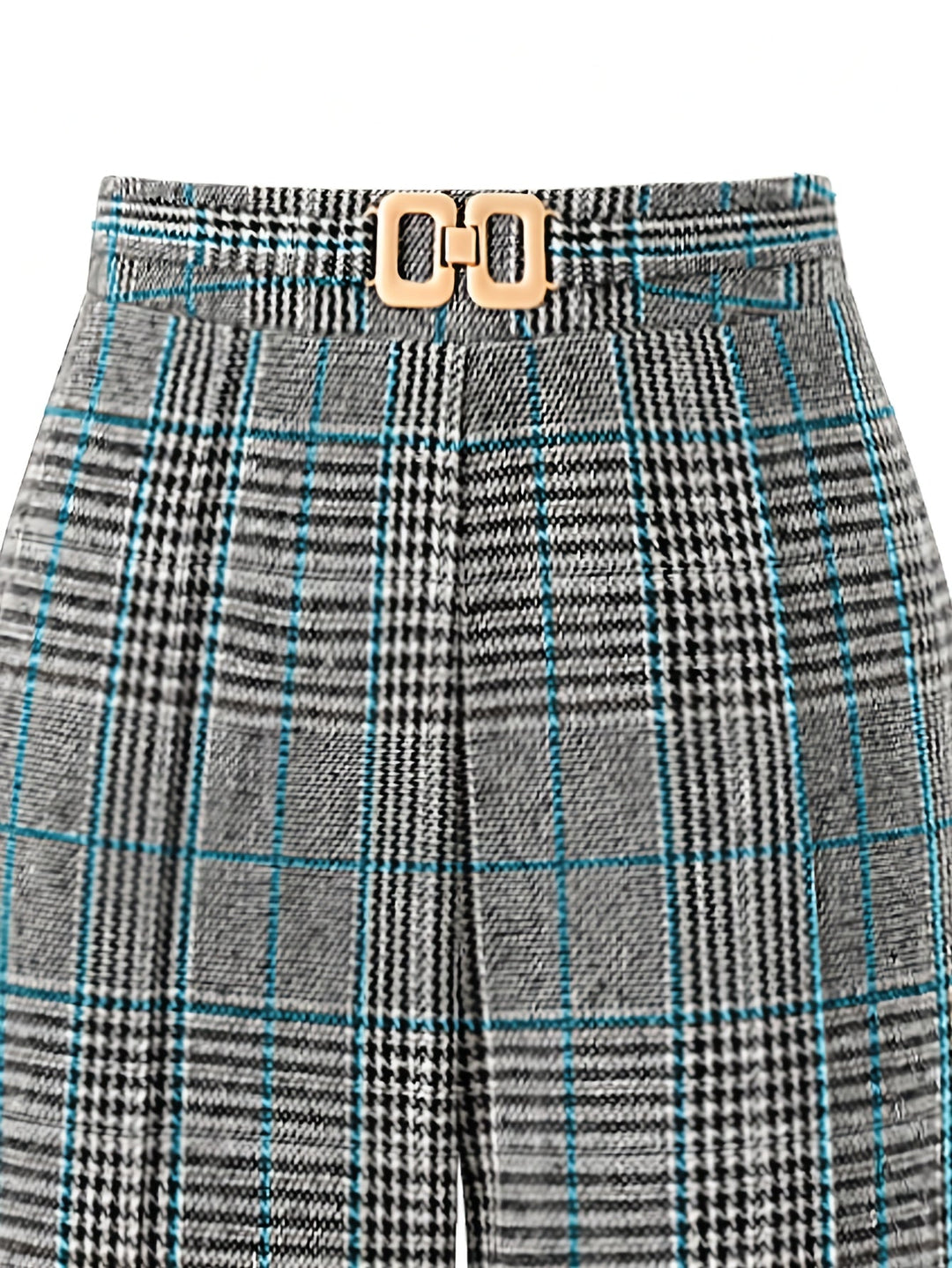 Matilda | Wide-Leg Plaid Pants