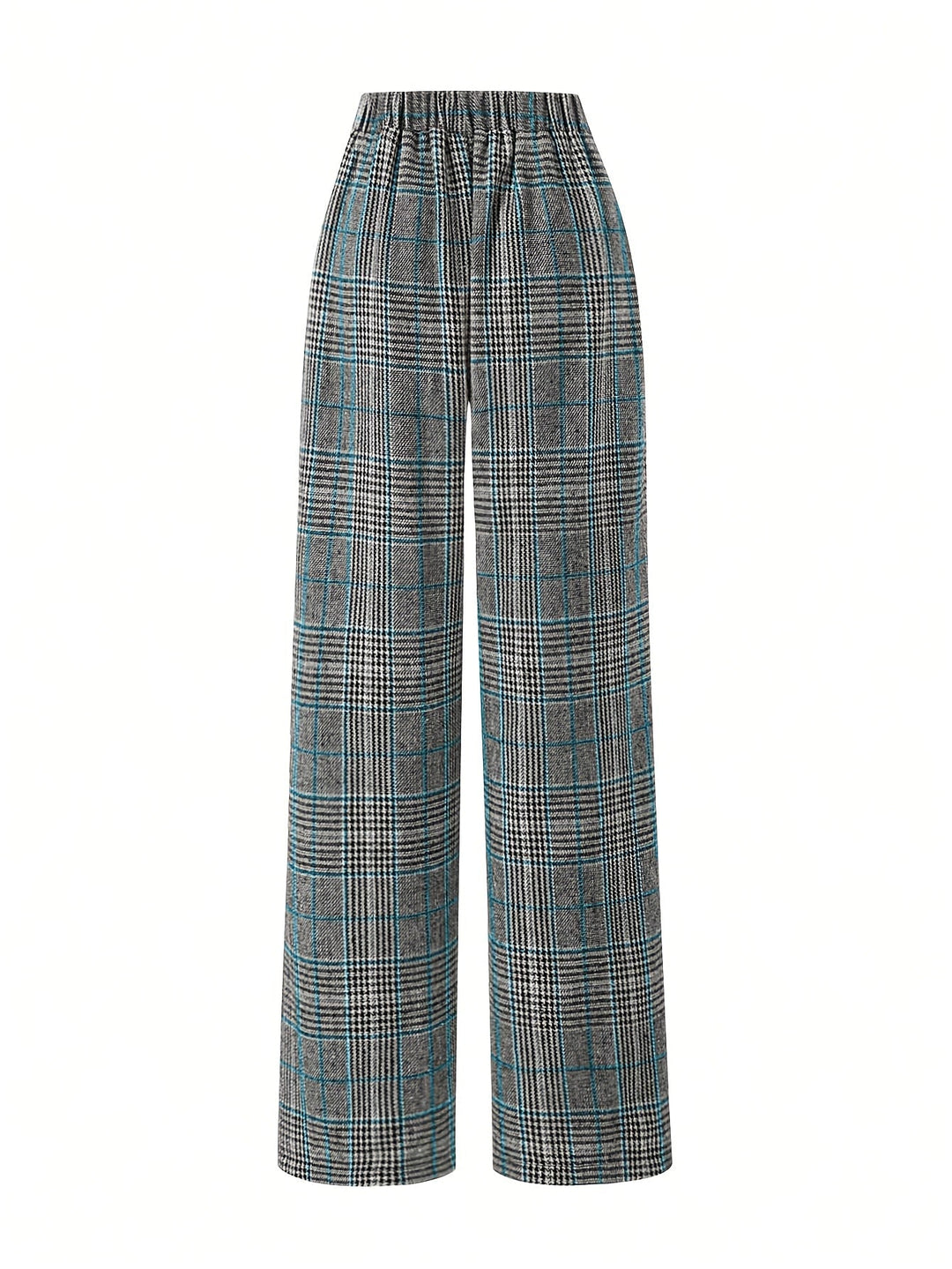 Matilda | Wide-Leg Plaid Pants