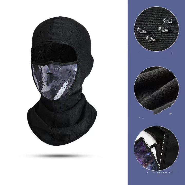 Winter Ski Face Mask Neck Cover, Warm and Windproof