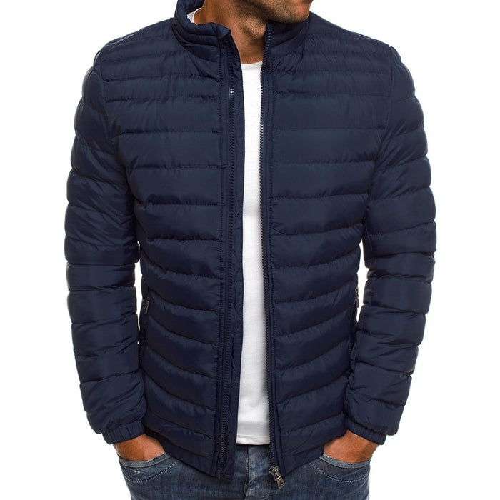 Matt | Men's Padded Winter Jacket with Zip Pockets, Warm and Light