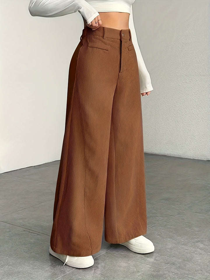 Kimberly | High-Waisted Wide-Leg Pants