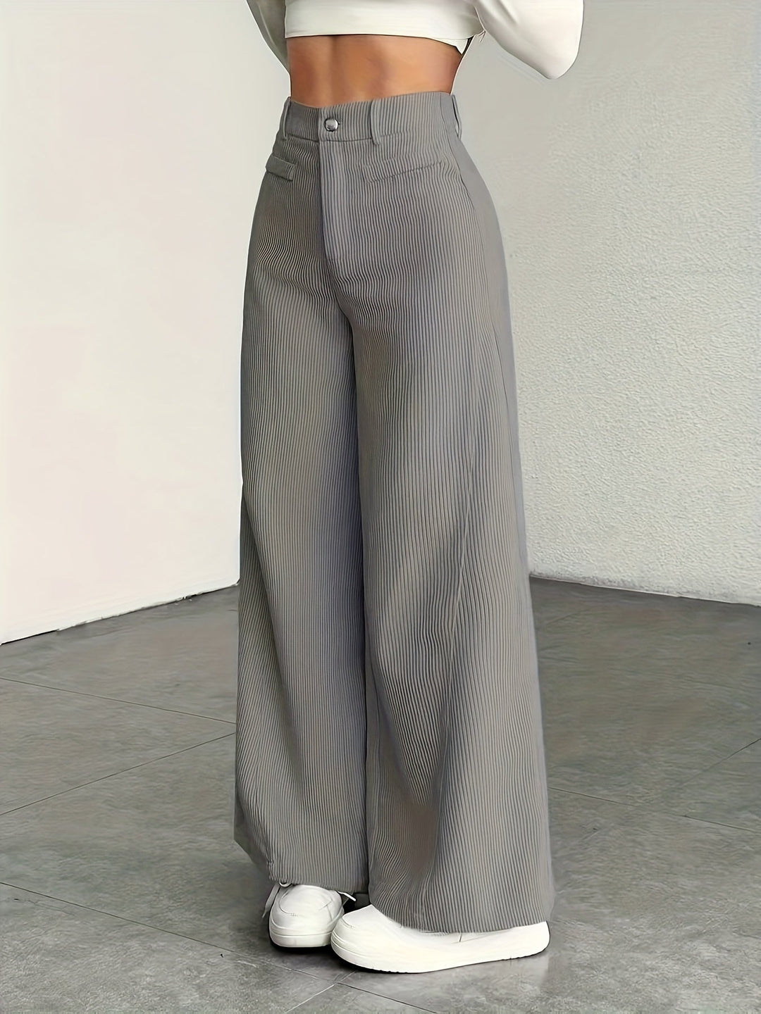 Kimberly | High-Waisted Wide-Leg Pants