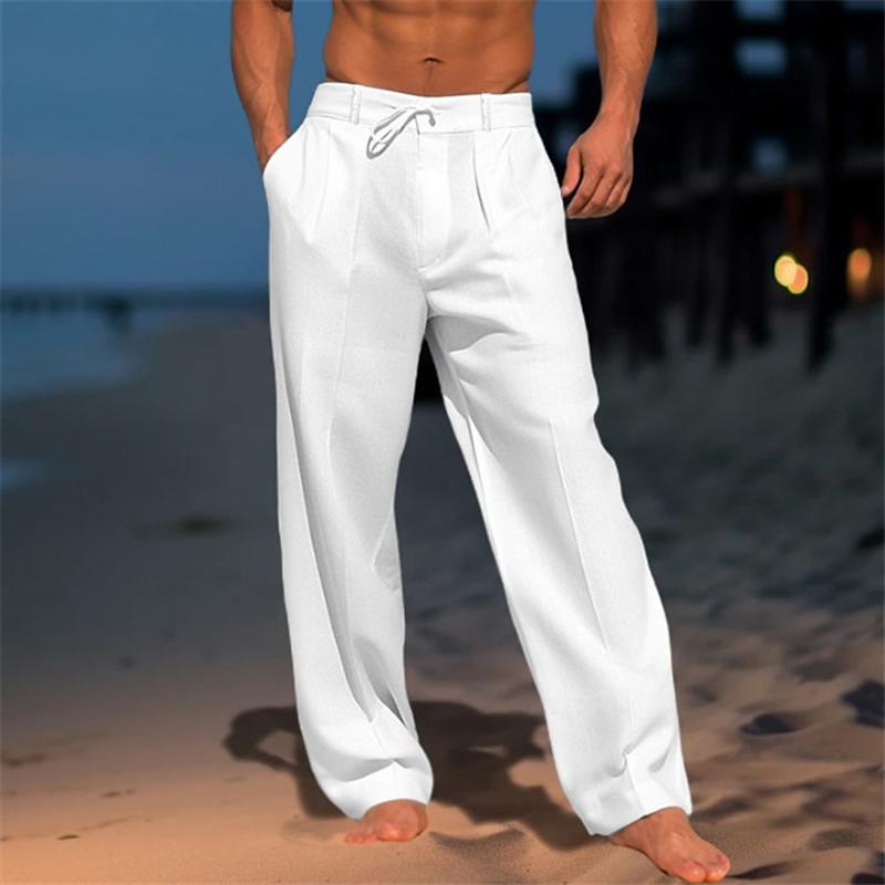 Tristan | Classic Plain Wide Pants