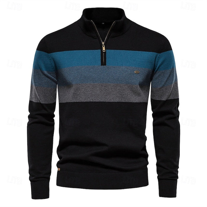 Gerald | Quarter-Zip Knit Sweater