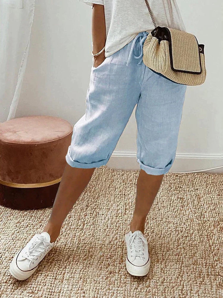 Elise | Relaxed Knee-Length Shorts