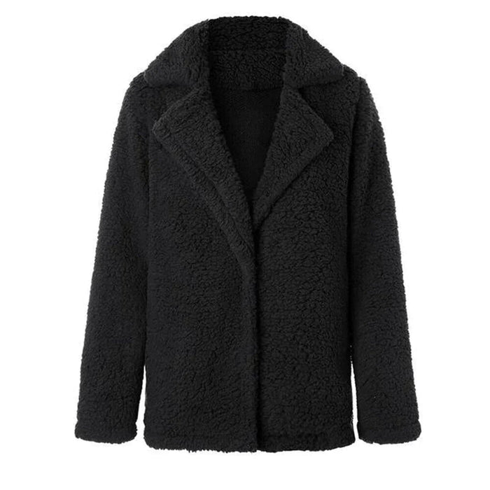 Women's Teddy Jacket with Full Zip and Long Sleeves