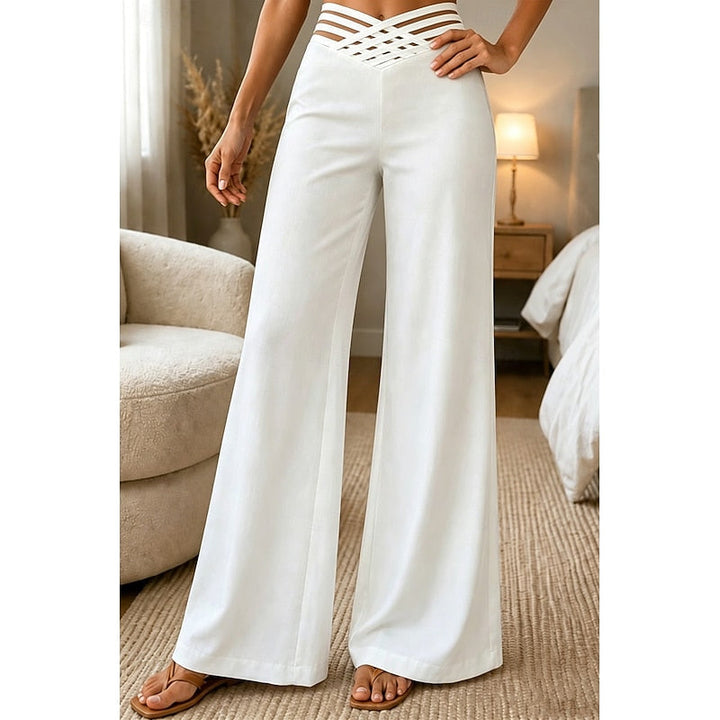 Priscilla | High-Waist Wide-Leg Pants