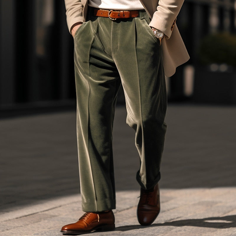 Rupert | Tailored Straight-Leg Pants