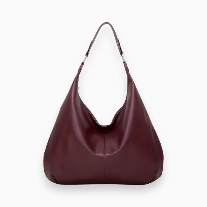 Women's Slouchy Hobo Shoulder Bag with Adjustable Strap
