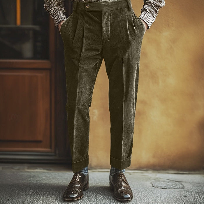 Merrick | Pleated Gurkha Pants