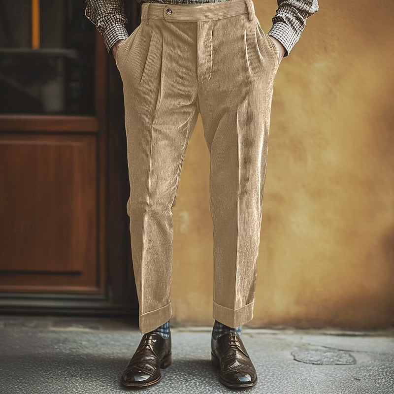 Merrick | Pleated Gurkha Pants
