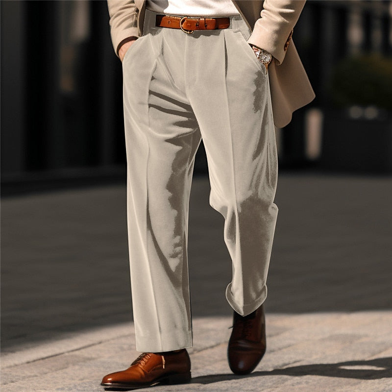 Rupert | Tailored Straight-Leg Pants